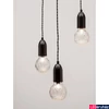 Kép 4/10 - Nova Luce VEDA függeszték, fekete, G9 foglalattal, max. 3x6W, 9536418