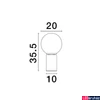 Kép 4/4 - Nova Luce VITA függeszték, arany, E27 foglalattal, max. 1x12W, 9028842