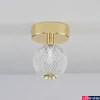 Kép 5/6 - Nova Luce BRILLANTE mennyezeti lámpa, arany, 3200K melegfehér, beépített LED, 1x4W, 246 lm, 9522010