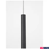 Kép 2/3 - Nova Luce ELETTRA 1 ágú függeszték, fekete, 3000K melegfehér, beépített LED, 1x5W, 350 lm, 9088103
