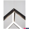 Kép 5/7 - Nova Luce GABBIA 1 ágú függeszték, fekete, 3000K melegfehér, beépített LED, 1x45W, 3375 lm, 9818251