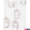Kép 5/8 - Nova Luce ICE több ágú függeszték, fehér, G9 foglalattal, max. 5x5W, 9160235