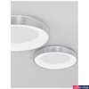 Kép 5/8 - Nova Luce RANDO THIN mennyezeti lámpa, matt ezüst, 3000K melegfehér, beépített LED, 50W, 2864 lm, 9353856