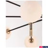 Kép 5/7 - Nova Luce VITRA több ágú függeszték, üveg, G9 foglalattal, max. 8x5W, 9143308