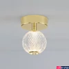 Kép 6/6 - Nova Luce BRILLANTE mennyezeti lámpa, arany, 3200K melegfehér, beépített LED, 1x4W, 246 lm, 9522010