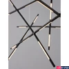 Kép 6/7 - Nova Luce RACCIO függeszték, fekete, 3000K melegfehér, beépített LED, 1x92W, 6868 lm, 9695216