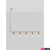Kép 6/10 - Nova Luce VEDA függeszték, arany, G9 foglalattal, max. 5x6W, 9536415