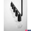Kép 6/10 - Nova Luce VEDA függeszték, fekete, G9 foglalattal, max. 5x6W, 9536419