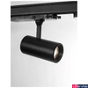 Kép 6/10 - Nova Luce WEST 3 fázisú sínre szerelhető lámpa, fekete, 3000K melegfehér, beépített LED, 1x20W, 2100 lm, 9011952