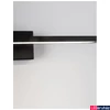 Kép 7/8 - Nova Luce MONDRIAN fürdőszobai fali lámpa, fekete, 3000K melegfehér, beépített LED, 1x12W, 913 lm, 9053122
