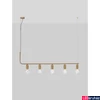 Kép 7/10 - Nova Luce VEDA függeszték, arany, G9 foglalattal, max. 5x6W, 9536415