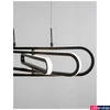 Kép 7/8 - Nova Luce ARTE több ágú függeszték, fekete, 3000K melegfehér, beépített LED, 1x50W, 3500 lm, 9110351