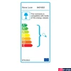 Kép 7/7 - Nova Luce SAMA állólámpa, fehér, E27 foglalattal, max. 1x12W, 9401653