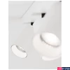Kép 5/6 - Nova Luce TOD spotlámpa, falra/mennyezetre szerelhető, 3 db billenthető lámpafejjel, fehér, GU10-MR16 foglalattal, max. 3x10W, 9012301