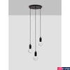 Kép 9/10 - Nova Luce VEDA függeszték, fekete, G9 foglalattal, max. 3x6W, 9536418