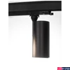 Kép 9/10 - Nova Luce WEST 3 fázisú sínre szerelhető lámpa, fekete, 3000K melegfehér, beépített LED, 1x20W, 2100 lm, 9011952
