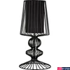 Kép 1/2 - Nowodvorski AVEIRO asztali lámpa, fekete, E27 foglalattal, 1x28W, TL-5411