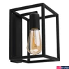 Kép 1/2 - Nowodvorski CRATE fali lámpa, fekete, E27 foglalattal, 1x42W, TL-9046
