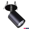 Kép 1/2 - Nowodvorski EYE FIT beépíthető lámpa, fekete, GU10 foglalattal, 1x35W, TL-9400