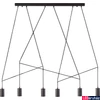 Kép 1/2 - Nowodvorski IMBRIA több ágú függeszték, fekete, GU10 foglalattal, 6x35W, TL-9675