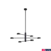 Kép 1/10 - Nowodvorski ORBIT több ágú függeszték, fekete, GX53 foglalattal, 6x8W, TL-7946