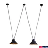 Kép 1/2 - Nowodvorski PERM több ágú függeszték, fekete, E27 foglalattal, 2x42W, TL-9147