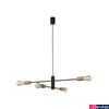 Kép 1/4 - Nowodvorski ROTOR több ágú függeszték, fekete, E27 foglalattal, 4x42W, TL-7935