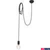 Kép 1/2 - Nowodvorski SPIDER BLACK 1 ágú függeszték, fekete, E27 foglalattal, 1x42W, TL-6792
