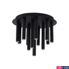 Kép 1/3 - Nowodvorski STALACTITE mennyezeti lámpa, fekete, G9 foglalattal, 13x10W, TL-8355