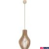 Kép 2/2 - Nowodvorski IKA 1 ágú függeszték, barna, E27 foglalattal, 1x42W, TL-4171
