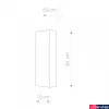 Kép 2/2 - Nowodvorski MALMO fali lámpa, fekete, GU10 foglalattal, 2x35W, TL-9705