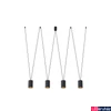 Kép 2/4 - Nowodvorski MORE TONE több ágú függeszték, fekete, GU10 foglalattal, 4x10W, TL-7814