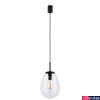Kép 2/2 - Nowodvorski PEAR 1 ágú függeszték, fekete, E27 foglalattal, 1x28W, TL-7800