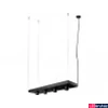 Kép 2/2 - Nowodvorski PLANT 1 ágú függeszték, polc funkcióval, fekete, GU10 foglalattal, 4x28W, TL-9381