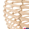 Kép 2/4 - Nowodvorski Rattan függeszték, barna, E27 foglalattal, 1x25W, TL-11154