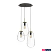 Kép 3/3 - Nowodvorski PEAR több ágú függeszték, fekete, E27 foglalattal, 3x28W, TL-7794