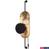 Kép 4/4 - Nowodvorski WHEEL LUX fali lámpa, arany, G9 foglalattal, 1x12W, TL-8430