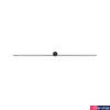 Kép 5/6 - Nowodvorski PIN fürdőszobai fali lámpa, fekete, Beépített LED, 1x15W, 540 lm, TL-8130
