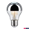 Kép 1/5 - Paulmann 28669 Design fényforrás, tükör hatású, ezüst, ezüst, 2700K melegfehér, E27 foglalat, 580 lm
