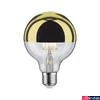Kép 1/5 - Paulmann 28675 Design fényforrás, tükör hatású, arany, fényerőszabályozható, arany, 2700K melegfehér, E27 foglalat, 600 lm