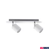 Kép 1/2 - Paulmann 66718 Tube fürdőszobai spotlámpa, króm, 2x GU10 foglalat, IP44