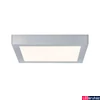 Kép 1/4 - Paulmann 70650 Lunar LED panel, négyzet, mennyezeti, króm, 3000K melegfehér, beépített LED, 1886 lm, IP20