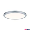 Kép 1/4 - Paulmann 70865 Atria LED panel, kerek, fényerőszabályozható, króm, 2700K melegfehér, beépített LED, 1800 lm, IP20
