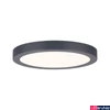 Kép 1/4 - Paulmann 70988 LED Panel Abia mennyezeti lámpa, szürke, 2700K melegfehér, 2.200 lm, IP20