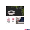 Kép 1/10 - Paulmann 78896 Led strip Solar LED LED szalag, Napelemes, fekete, 2700K melegfehér, 48 lm, IP44