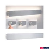 Kép 1/7 - Paulmann 79514 Led wall Katla fali lámpa, szálcsiszolt, 2700K melegfehér, 580 lm, IP20