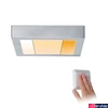 Kép 1/5 - Paulmann 79794 Carpo LED panel, 225 mmx225 mm, négyzet, 3-step-dim to warm, króm, 2300K-3000K változtatható, beépített LED, 1520 lm, IP20
