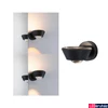 Kép 1/10 - Paulmann 79769 Led wall Sabik fali lámpa, fekete, 2700K melegfehér, beépített LED, 390 lm, IP44