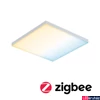 Kép 1/11 - Paulmann 79825 Velora LED panel, négyzet, Tunable White, Zigbee, fehér, 2700K-6500K változtatható, 1.100 lm, IP20