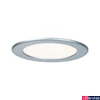 Kép 1/4 - Paulmann 92074 Quality Line LED panel, kerek, süllyeszthető, króm, 2700K melegfehér, beépített LED, 1118 lm, IP44